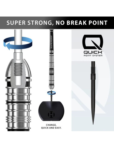 Rzutki harrows supergrip qp tapered 90% steeltip