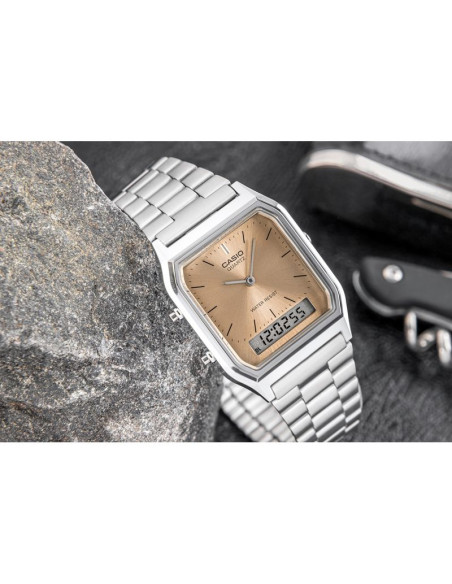 Zegarek damski casio aq-230a-4amqydf + box