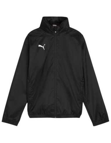 Kurtka dla dzieci puma team goal all weather czarna 659045 03
