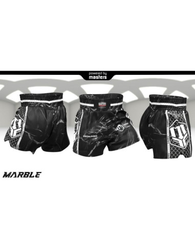 Spodenki treningowe masters st-marble czarne