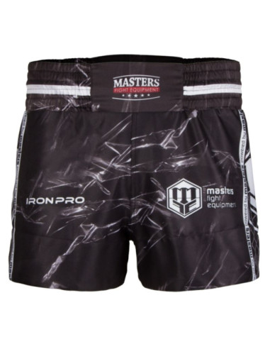 Spodenki treningowe masters st-marble czarne