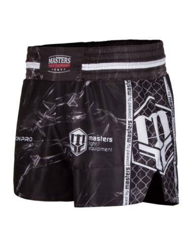 Spodenki treningowe masters st-marble czarne