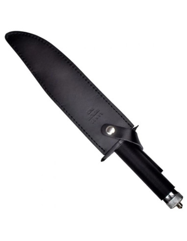 Nóż rambo ii cinema classic 400 mm z pochwa skórzan