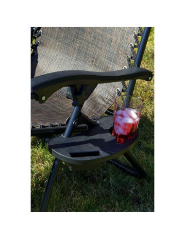 Leżak ogrodowy składany wielofunkcyjny 175x52/65x107cmy brązowy