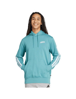 Bluza męska adidas color script niebieska kd2266