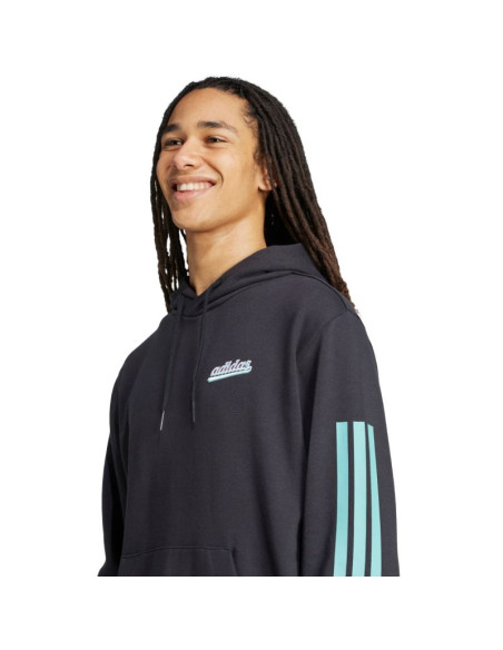 Bluza męska adidas color script czarna kd2265