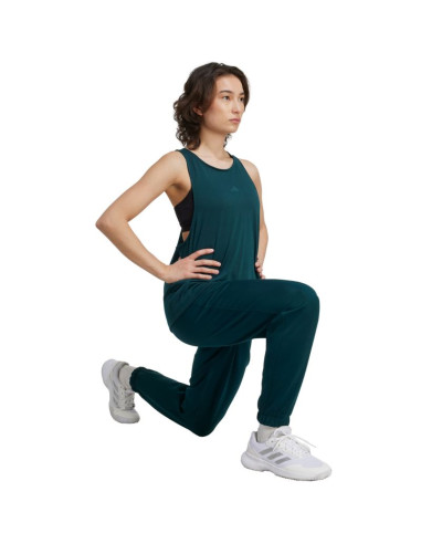 Spodnie damskie adidas yoga essentials zielone jy2812