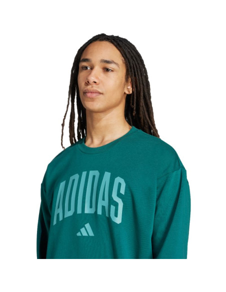 Bluza męska adidas collegiate sweat zielona jm1733