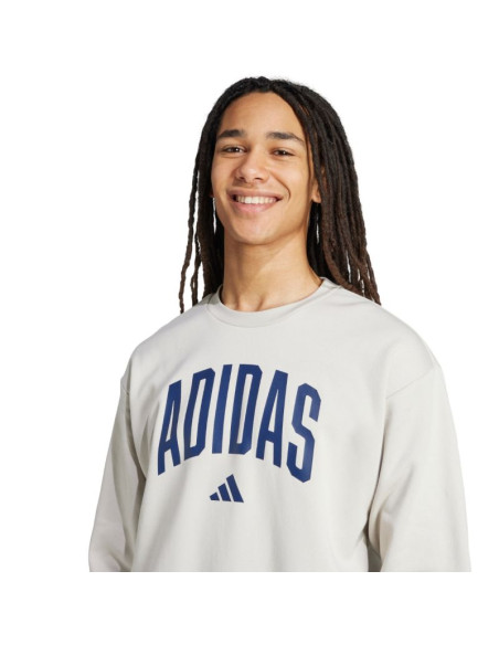 Bluza męska adidas collegiate sweat szara jm1732