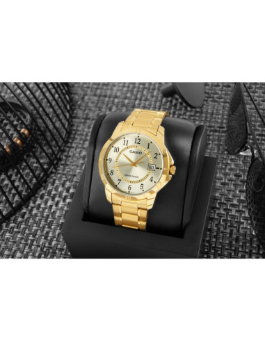 Zegarek męski casio mtp-v004g-9budf + box