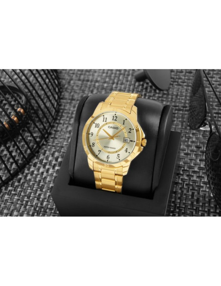 Zegarek męski casio mtp-v004g-9budf + box