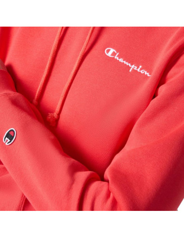 Bluza damska champion hooded sweatshirt koralowa 118403 rs073