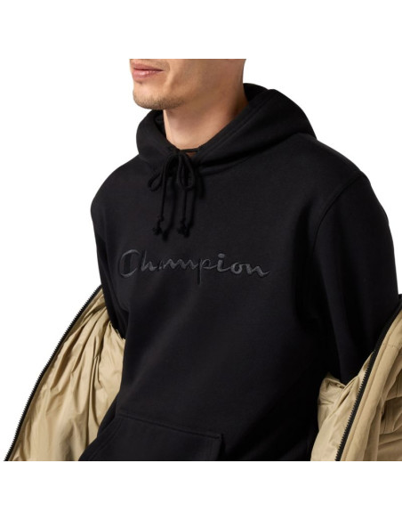 Bluza męska champion hooded sweatshirt czarna 220271 kk001