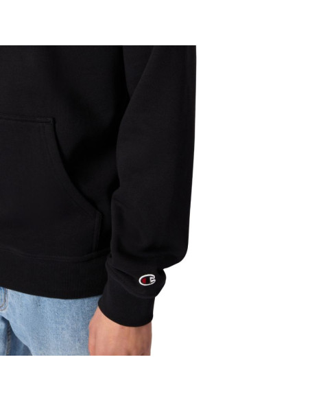 Bluza męska champion hooded sweatshirt czarna 220271 kk001