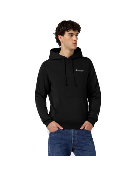 Bluza męska champion hooded sweatshirt czarna 221790 kk001