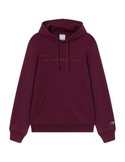 Bluza męska champion hooded sweatshirt bordowa 220271 rs522 2