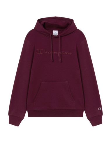 Bluza męska champion hooded sweatshirt bordowa 220271 rs522