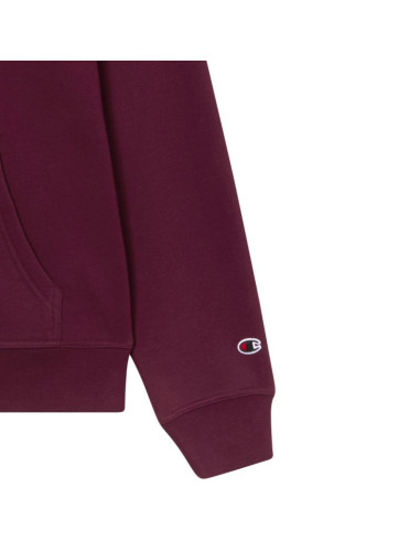 Bluza męska champion hooded sweatshirt bordowa 220271 rs522
