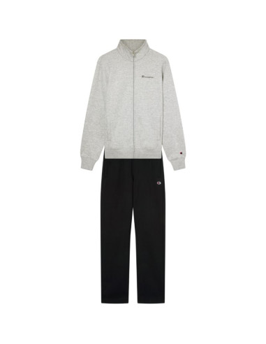 Dres męski champion sweatsuit czarno-szary 221786 em021