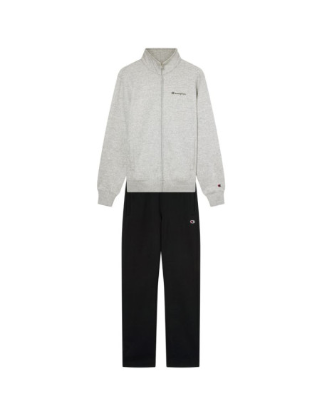 Dres męski champion sweatsuit czarno-szary 221786 em021