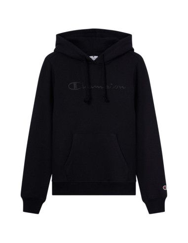 Bluza damska champion hooded sweatshirt czarna 118379 kk001