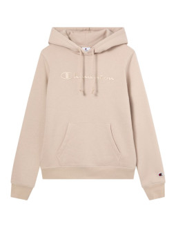 Bluza damska champion hooded sweatshirt beżowa 118379 ms099 2