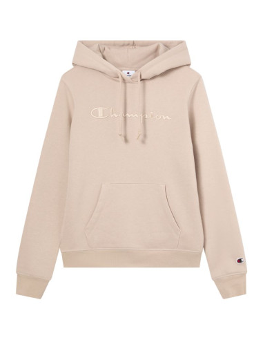 Bluza damska champion hooded sweatshirt beżowa 118379 ms099