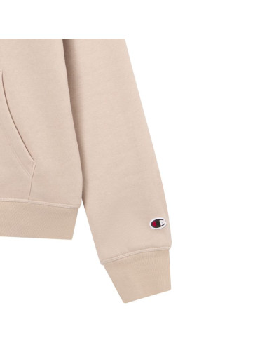 Bluza damska champion hooded sweatshirt beżowa 118379 ms099