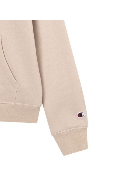 Bluza damska champion hooded sweatshirt beżowa 118379 ms099