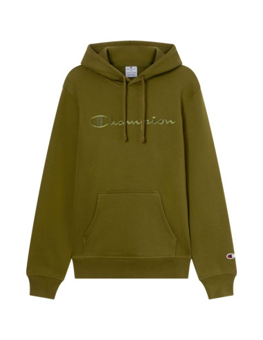 Bluza męska champion hooded sweatshirt oliwkowa 220271 gs585