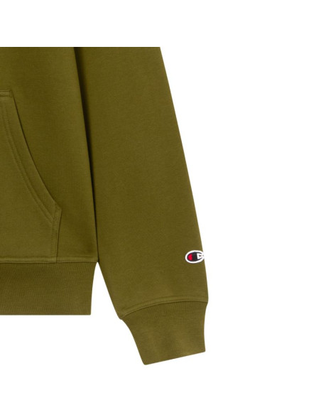 Bluza męska champion hooded sweatshirt oliwkowa 220271 gs585