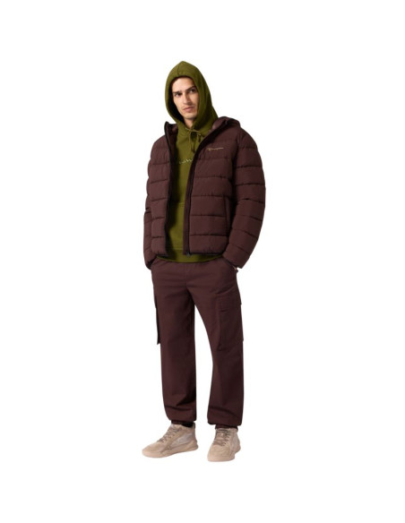 Bluza męska champion hooded sweatshirt oliwkowa 220271 gs585