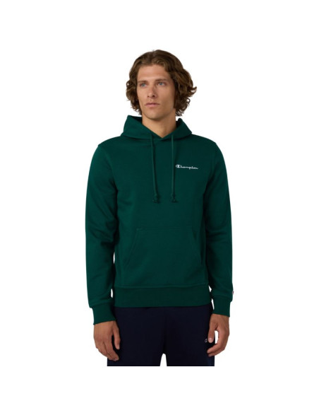 Bluza męska champion hooded sweatshirt zielona 221790 gs584