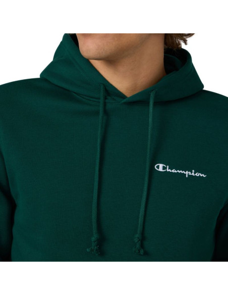 Bluza męska champion hooded sweatshirt zielona 221790 gs584