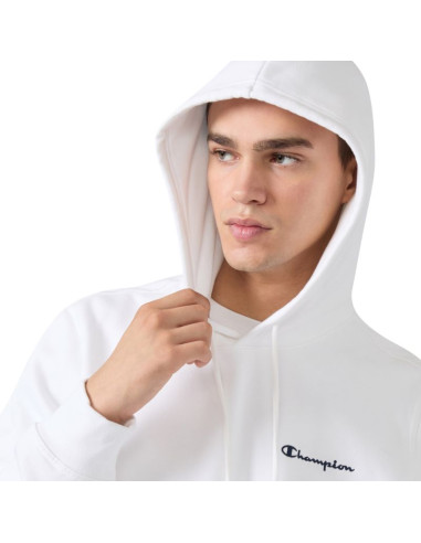 Bluza męska champion hooded sweatshirt biała 221790 ww001