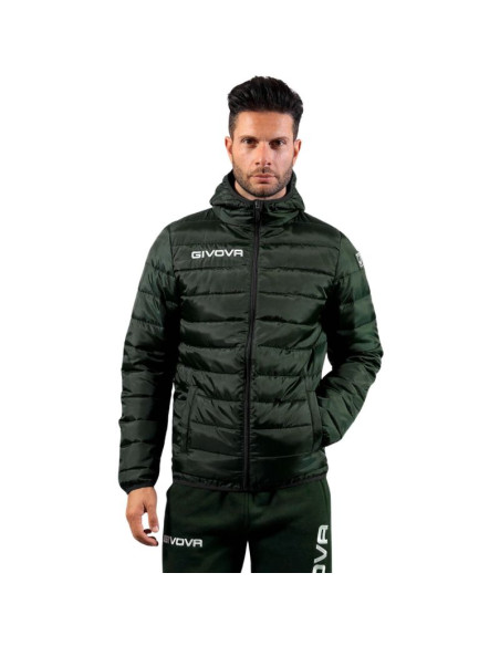 Kurtka givova olanda zielono-czarna g013 5110