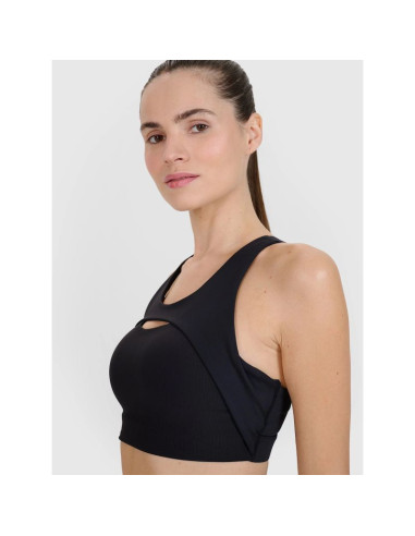 Biustonosz treningowy ze średnim wsparciem damski 4f 4fwss25usbaf150-20s