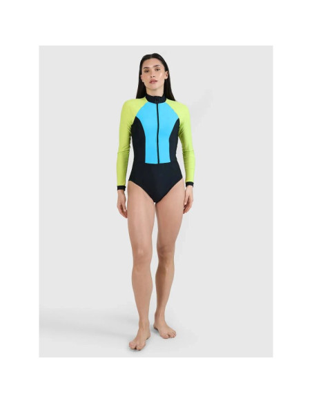 Kostium kąpielowy z długim rękawem damsk 4f 4fwss25uswsf085-33s