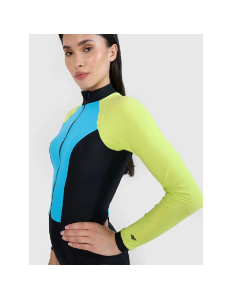 Kostium kąpielowy z długim rękawem damsk 4f 4fwss25uswsf085-33s