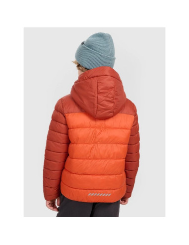 Kurtka puchowa z wypełnieniem syntetycznym chłopięca 4f 4fjraw25tdjam0770-81s