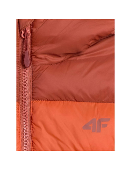 Kurtka puchowa z wypełnieniem syntetycznym chłopięca 4f 4fjraw25tdjam0770-81s