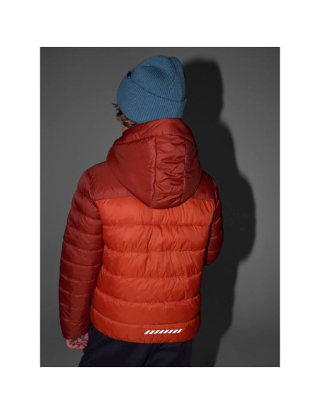 Kurtka puchowa z wypełnieniem syntetycznym chłopięca 4f 4fjraw25tdjam0770-81s