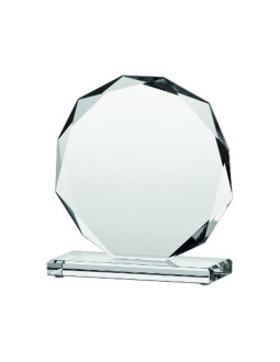 Trofeum szklane z rozklejoną podstawą 2
