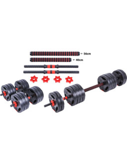 Hantla sztanga składana kompozytowa 30kg pure 2 improve