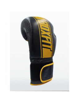 Rękawice bokserskie boxfit ze skóry naturalnej