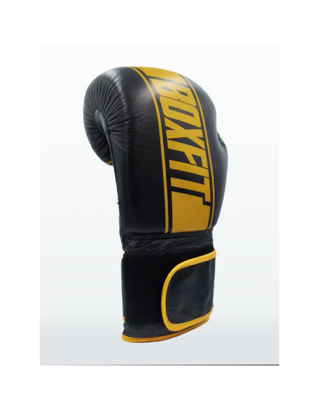 Rękawice bokserskie boxfit ze skóry naturalnej