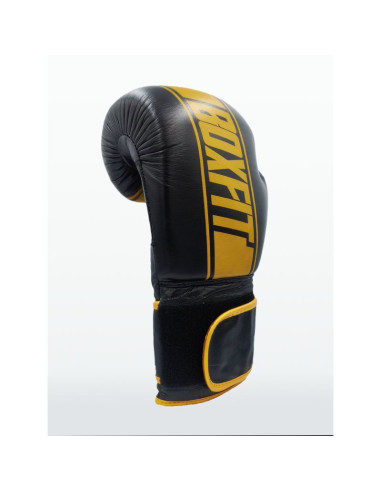 Rękawice bokserskie boxfit ze skóry naturalnej