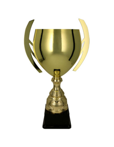 Puchar metalowy złoty batika