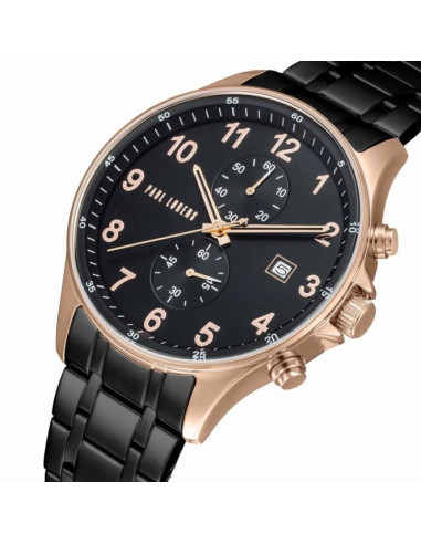 Zegarek męski paul lorens pl20002b-1a4 + box