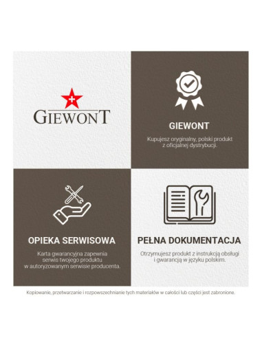 Zegarek męski giewont gw8620-2